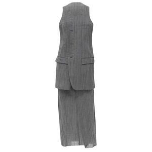 Junya Watanabe crinkled deconstructed pullover vest